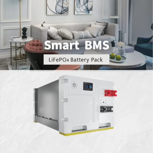 Quality Blue carbon lithium batteries for solar systems with Smart BMS 24v